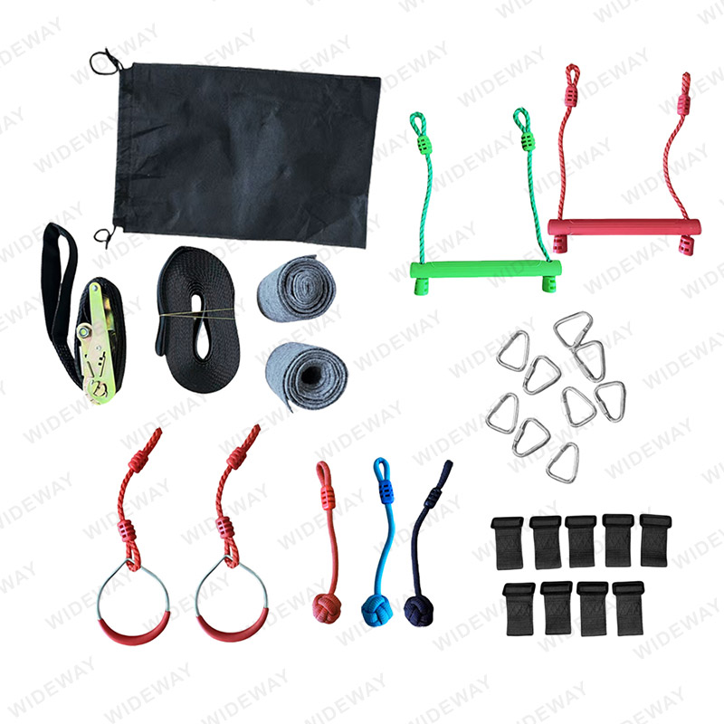 Slackline Obstacle Course