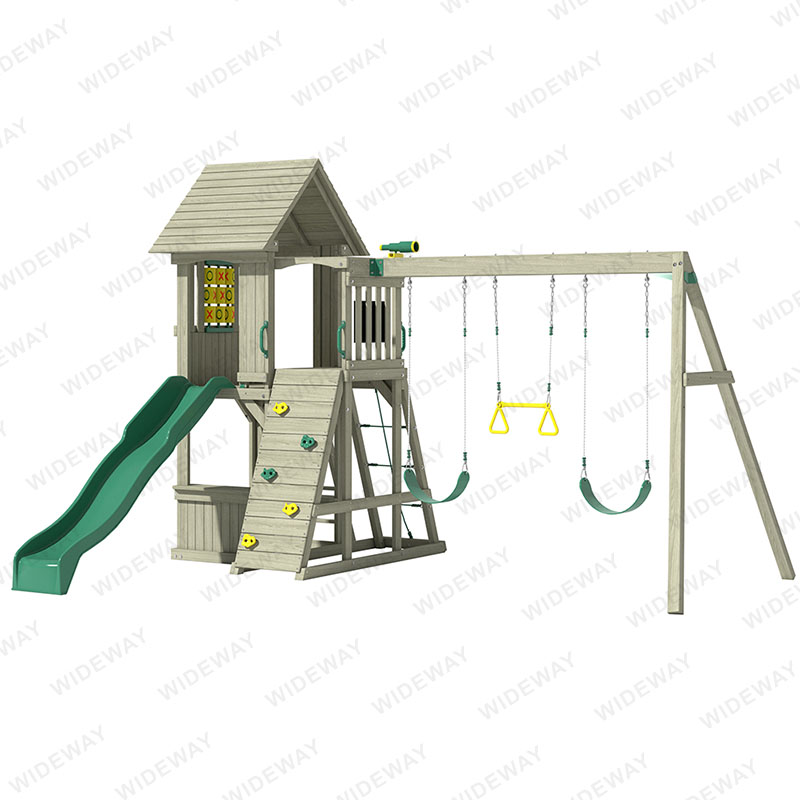 Dragon-Great Skye Wooden Swing Set