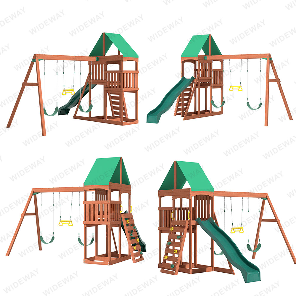 Wood Playsets and Swing Sets