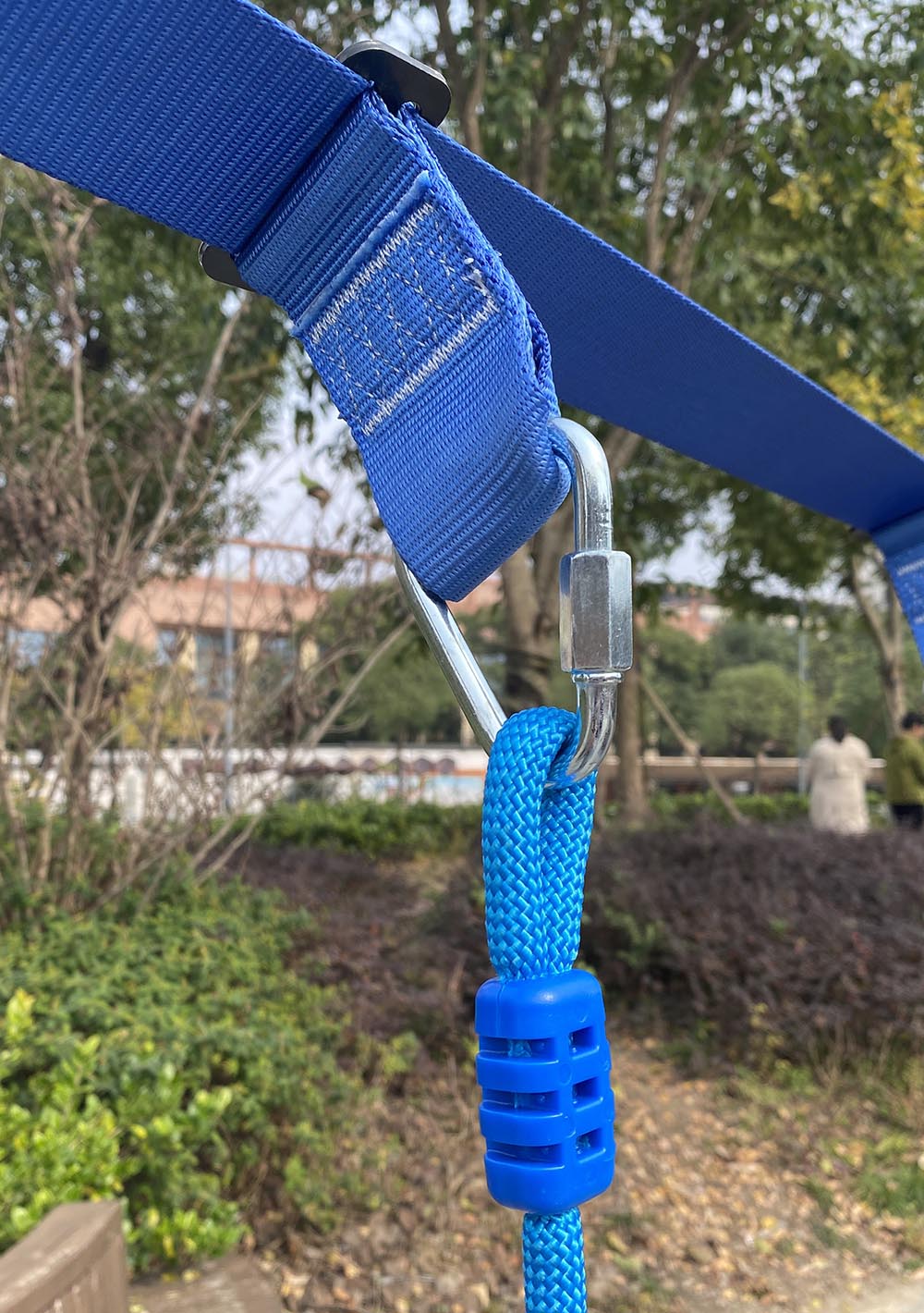 Slackline Swing Set
