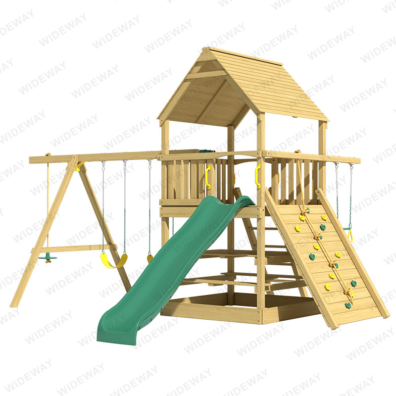Wooden Swing Sets For Backyard Play