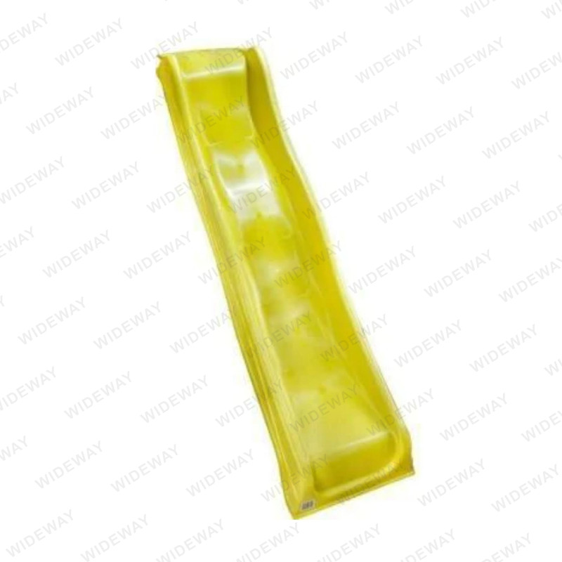 7FT Plastic Garden Wavy Slide