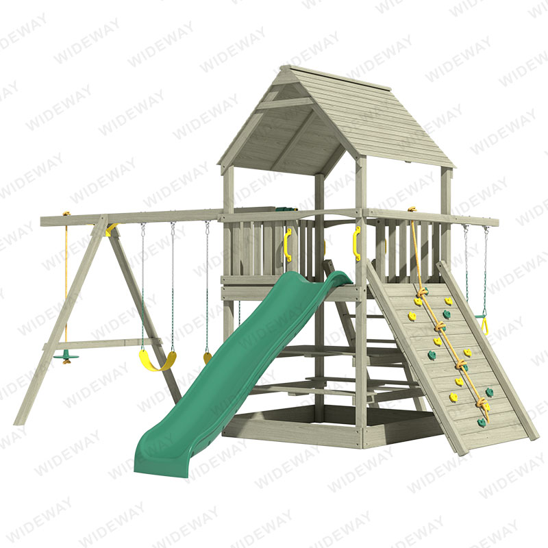 Wooden Swing Sets For Backyard Play