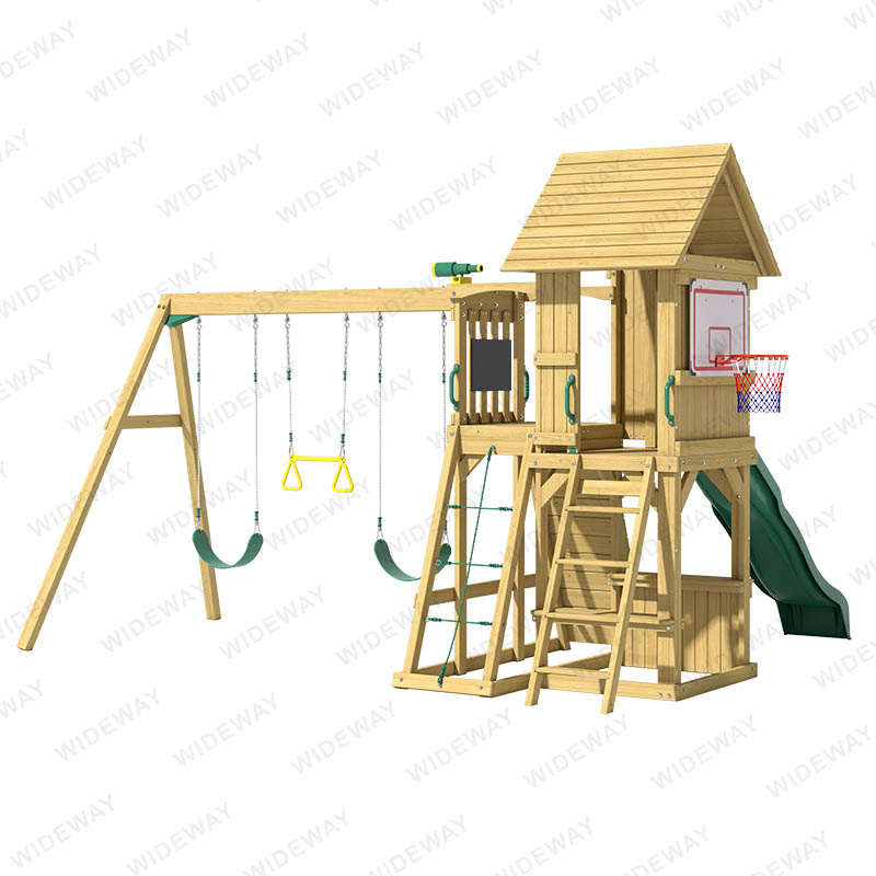 Dragon-Great Skye Wooden Swing Set
