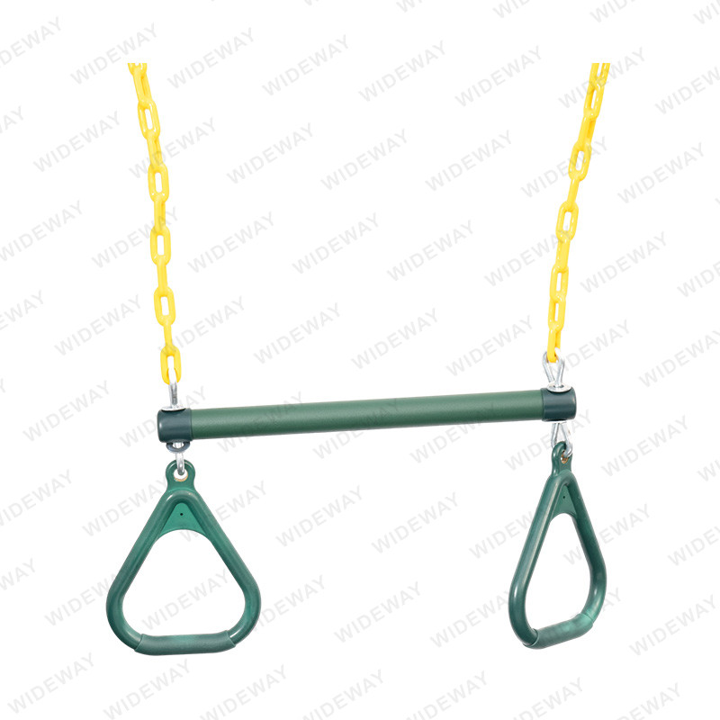 Trapeze Bar and Rings for Swing Set