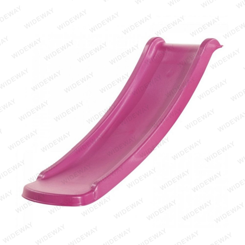 4FT Plastic Garden Wavy Slide