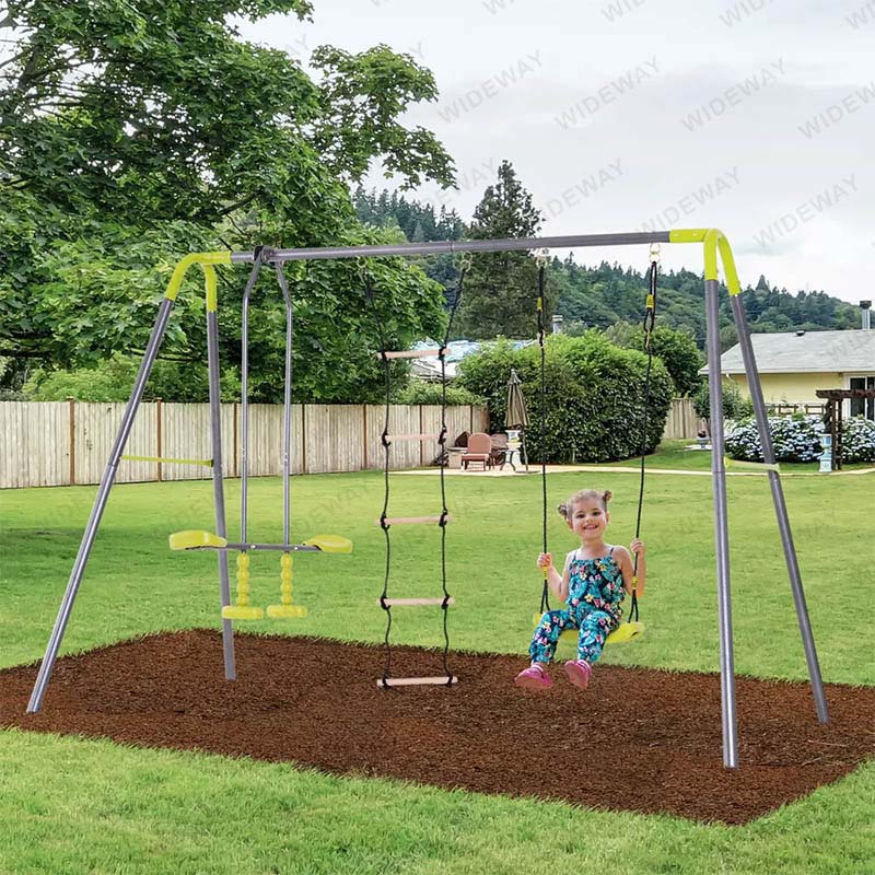 3 In 1 Kid Swing Set For Backyard