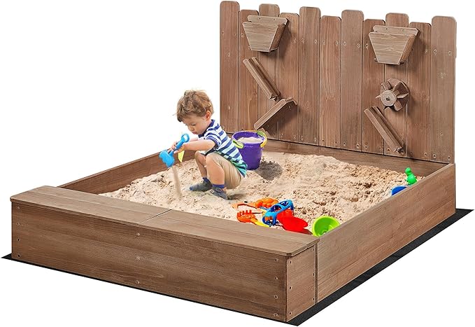 Sandboxes for Backyard Patio Garden Beach Outdoor Play Use