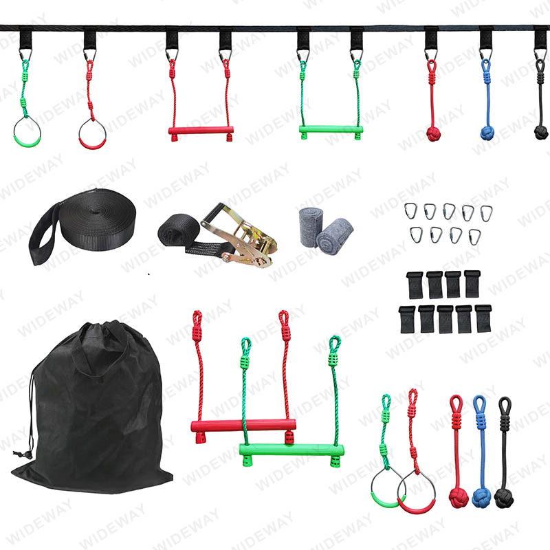 Slackline Obstacle Course