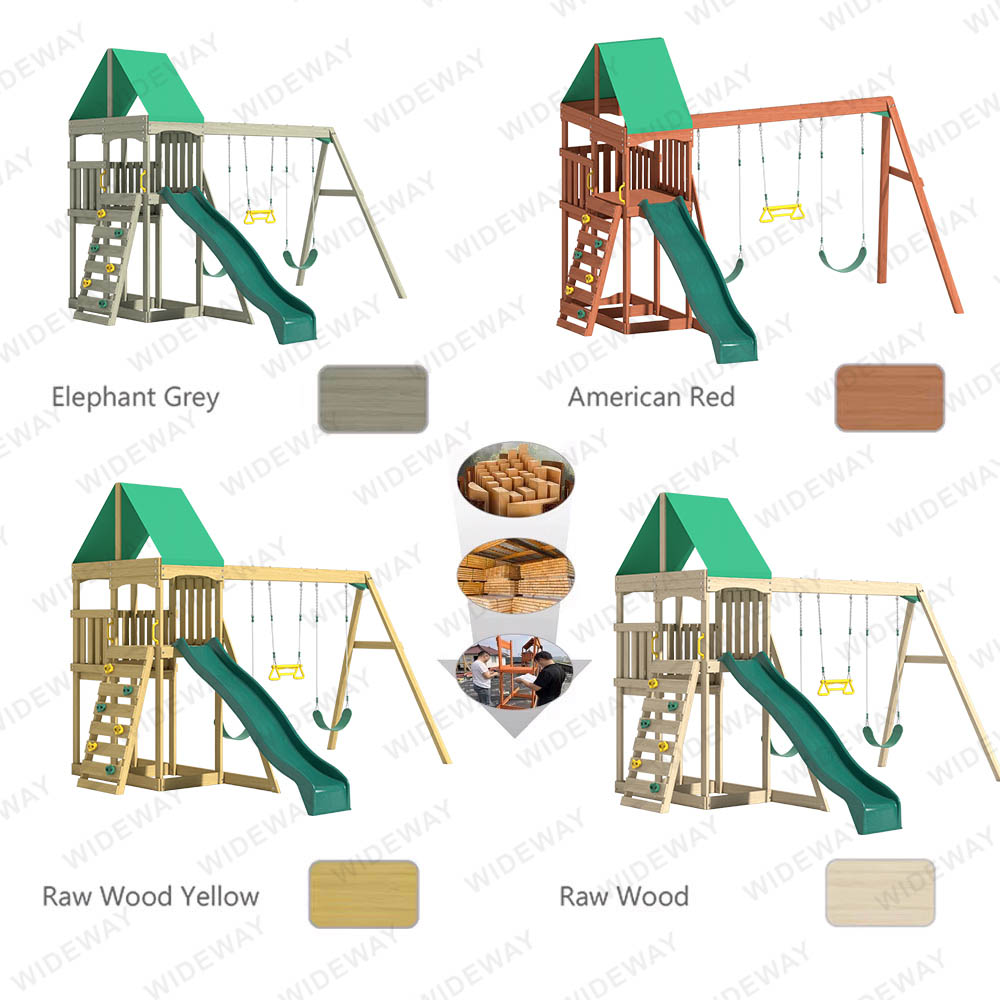 Wood Playsets and Swing Sets